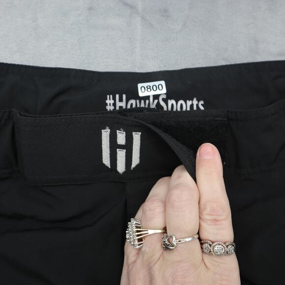 HAWK Sports Short Men L Black MMA BJJ Training Gym Boxing Grappling Kickboxing - Picture 8 of 15